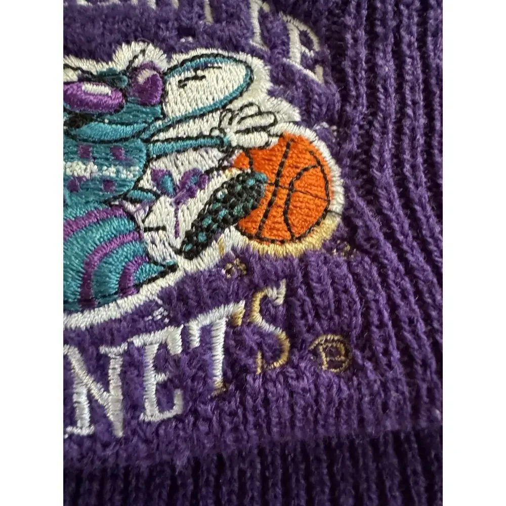 VTG Starter Charlotte Hornets Hat Blue Beanie Official LIcensed